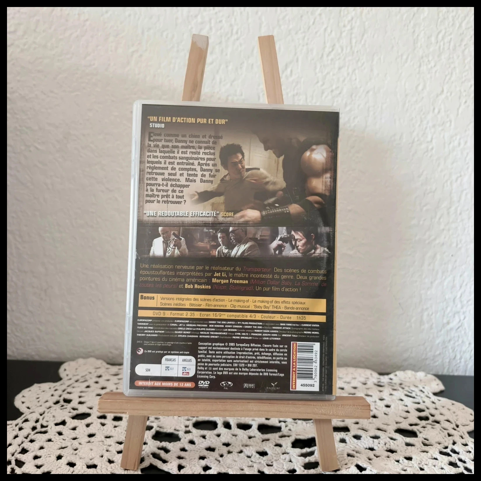 DVD Danny the Dog – Jet Li – Ação – Zona 2 – photo 2